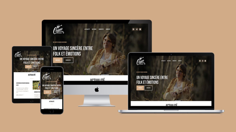 Bienvenue sur mon nouveau site